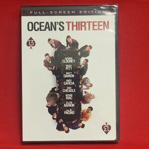 Oceans Thirteen Full Screen Edition DVD 2007 New Sealed